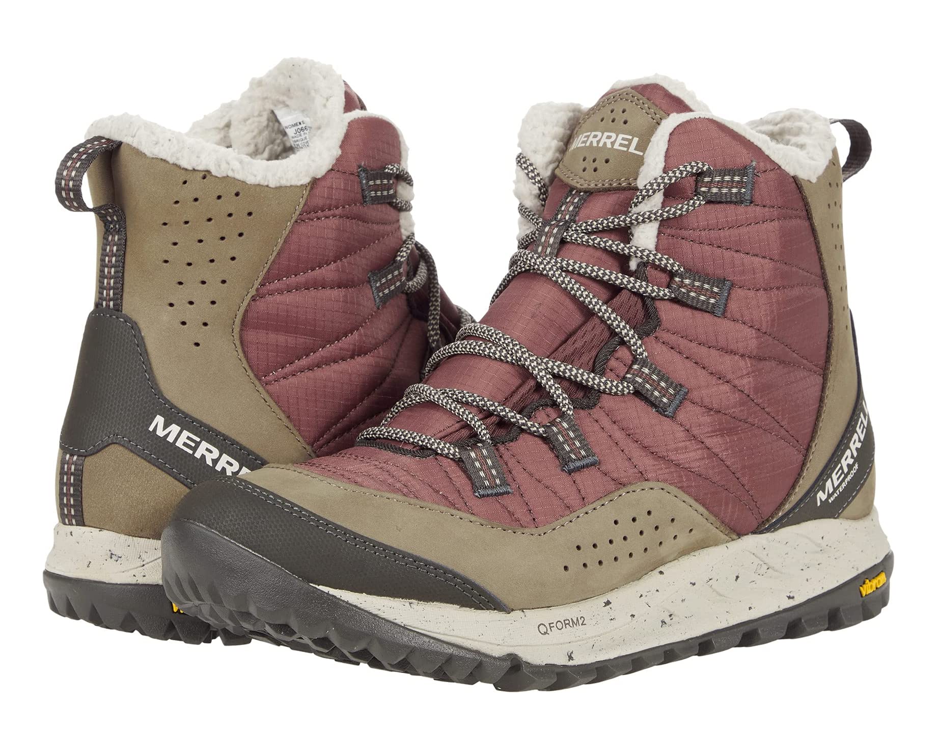 Antora Sneaker Boot Merrell, marron