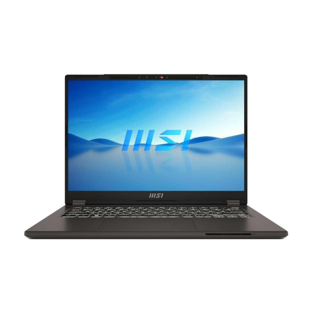 لابتوب MSI Commercial 14 H A13MG 14 بوصة، 16 جيجابايت/1 تيرابايت، i7-13700H vPro، Intel Iris Xe، رمادي، لوحة مفاتيح إنجليزية