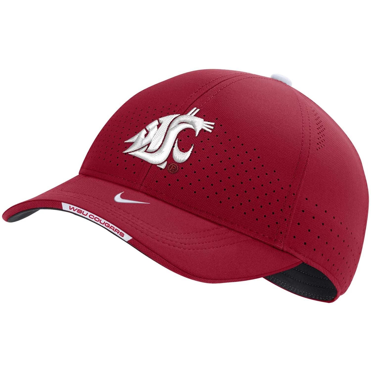 قبعة Nike Crimson Washington State Cougars Classic99 Swoosh Performance Flex للرجال