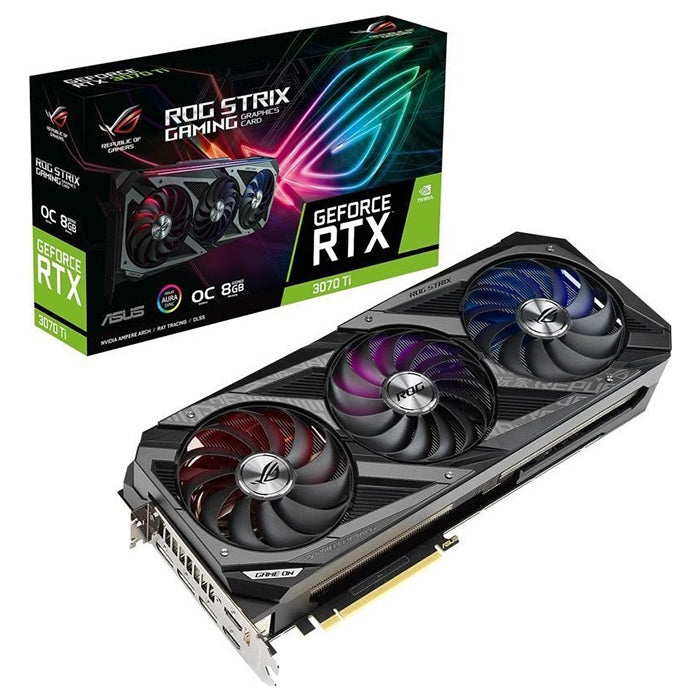 Video card Asus ROG Strix RTX 3070 Ti OC Edition, 8GB