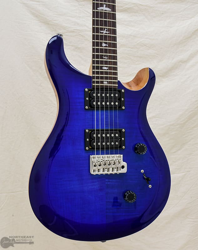 PRS SE Custom 24 - Faded Blue Flash (S/N: 25487)