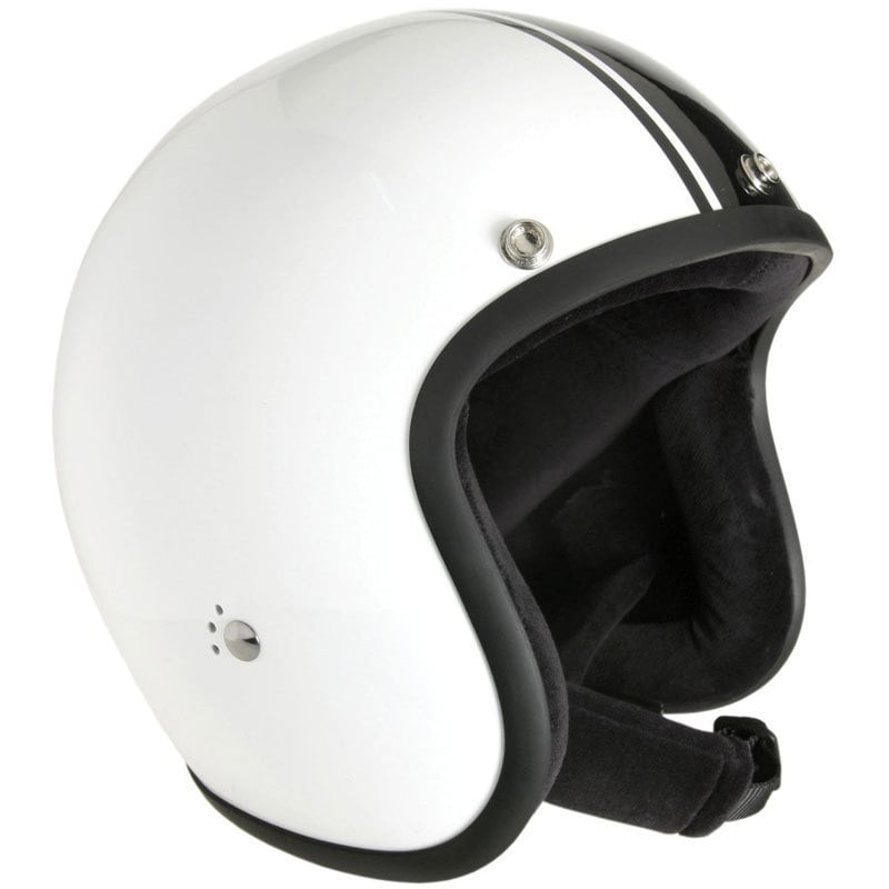 Bandit Jet Classic Helmet, white/black