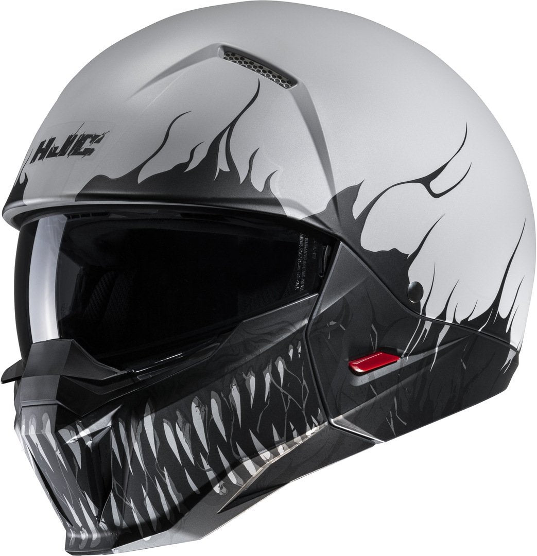 HJC i20 Scraw jet helmet, grey/black