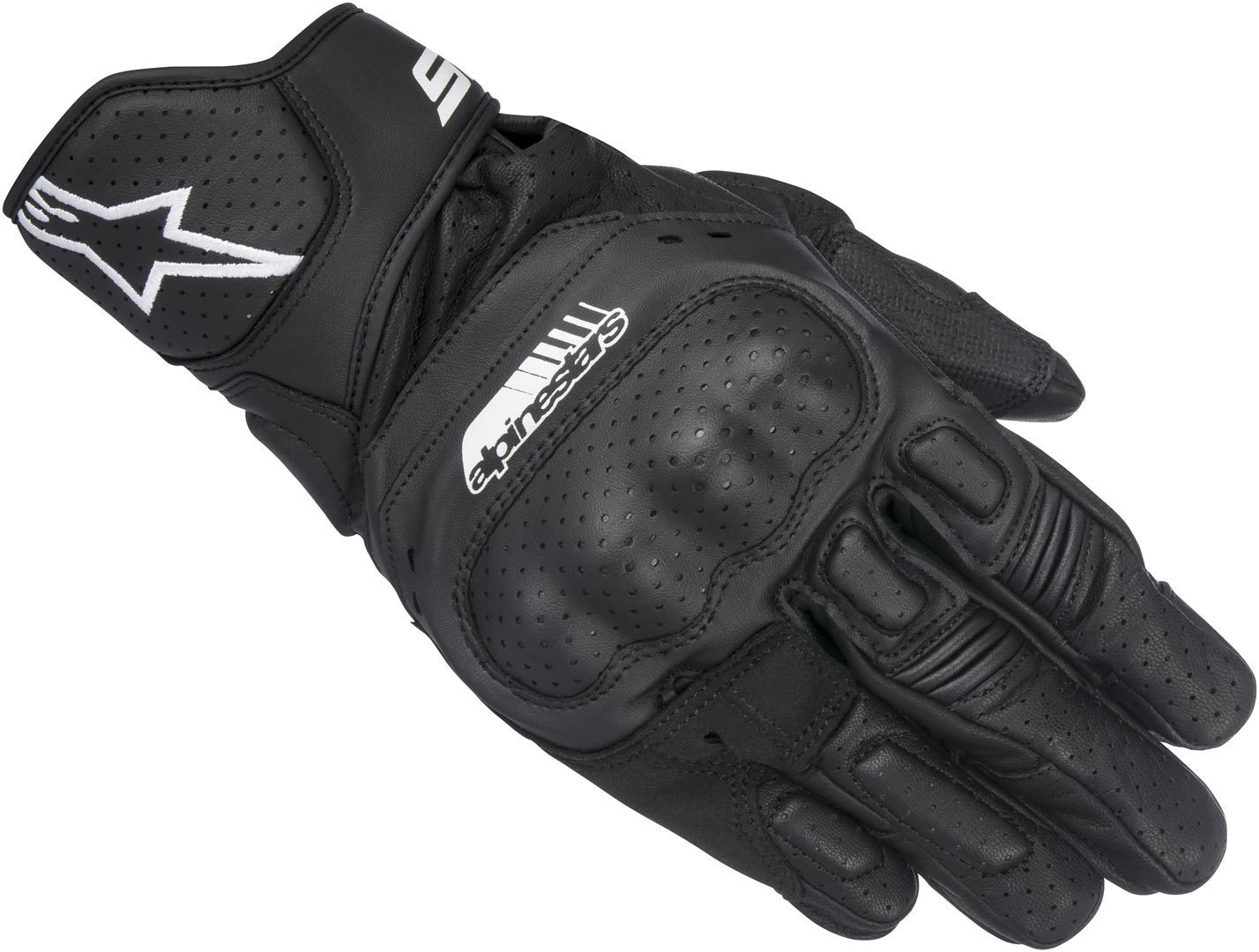 قفازات Alpinestars SP-5، باللون الأسود