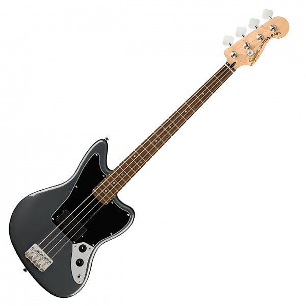 Fender Affinity Jaguar Bass H, Laurel Fingerboard, Black Pickguard, Charcoal Frost Metallic 0378501569