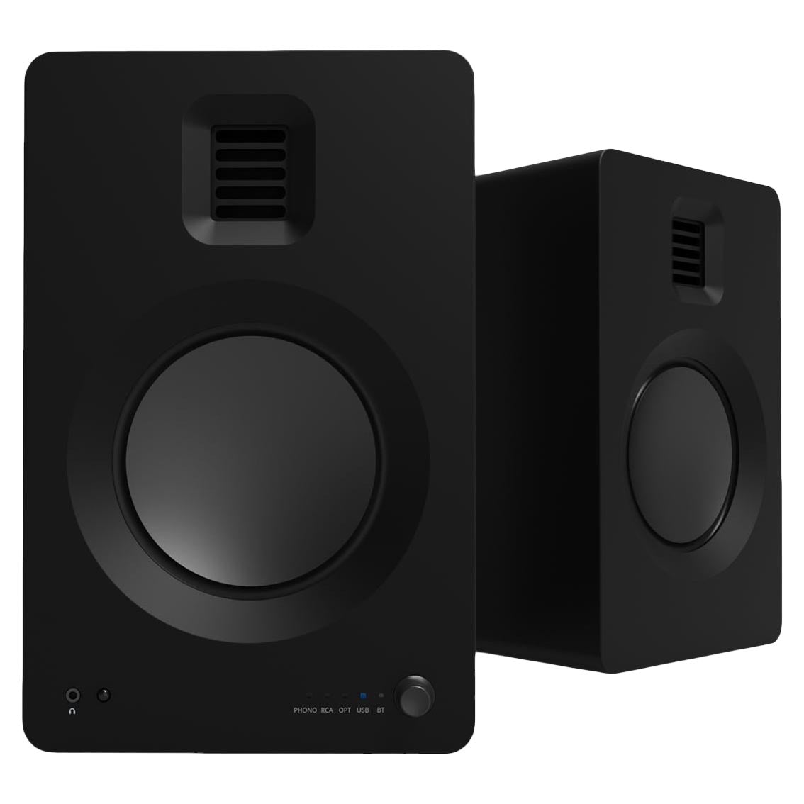 Bookshelf speakers Kanto TUK Premium with stands SE6, 2 pcs., black