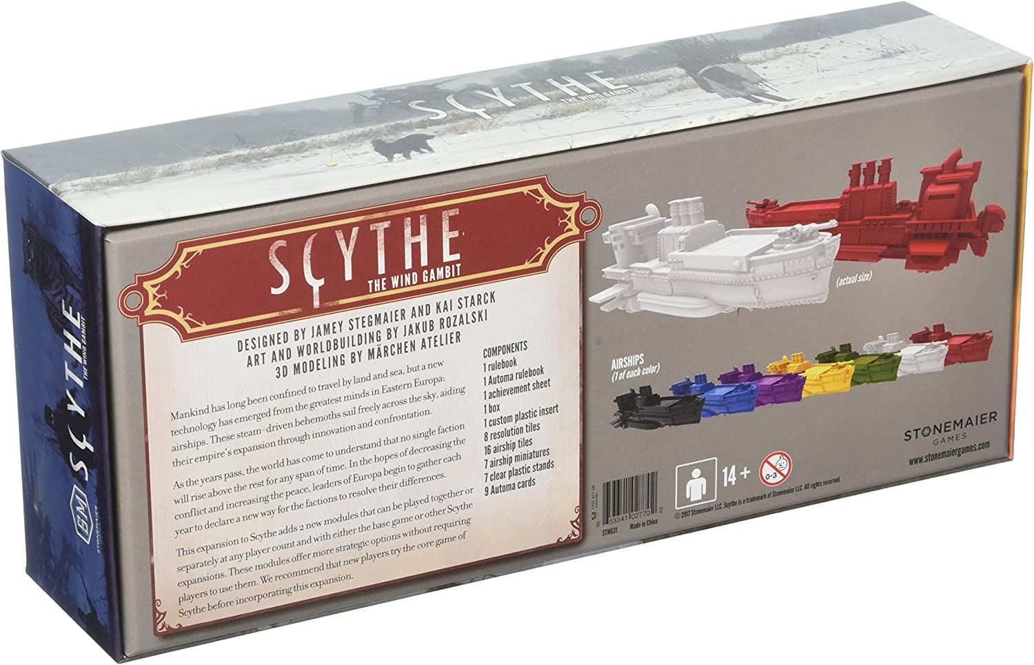 لعبة الطاولة Stonemaier Games Scythe: The Wind Gambit