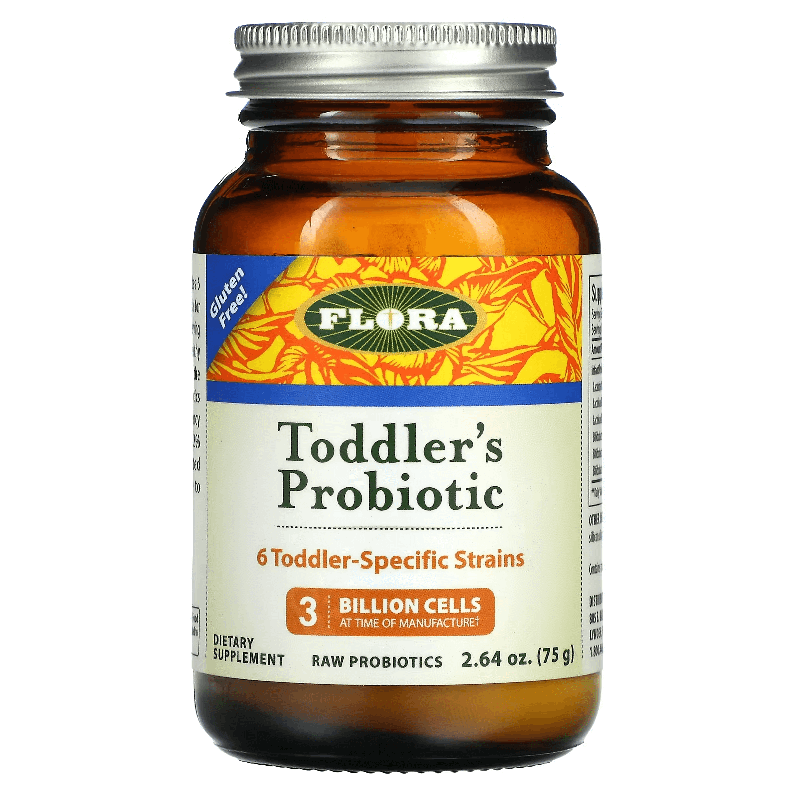 Probiotic for babies Flora 3 billion bacteria, 75 g