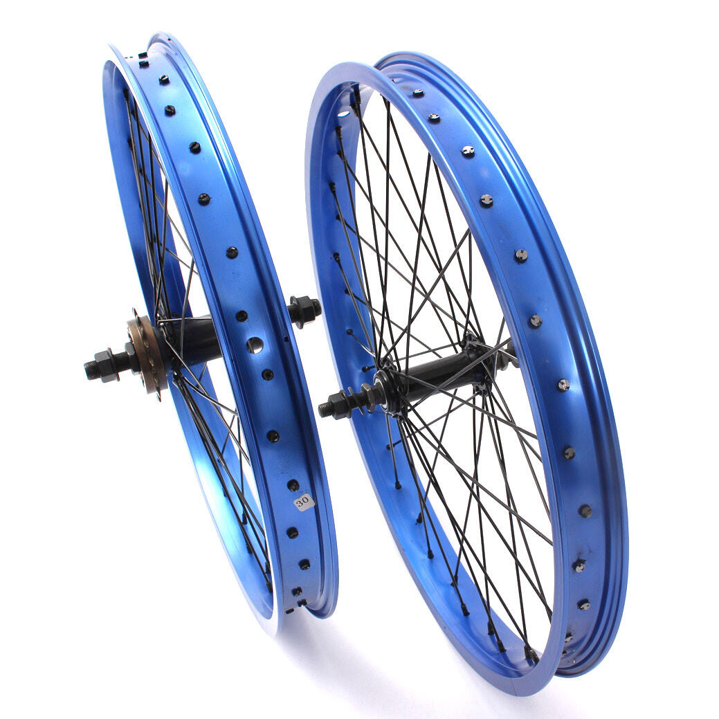 BMX wheels chris böhm 20 inches blue Khebikes, blue