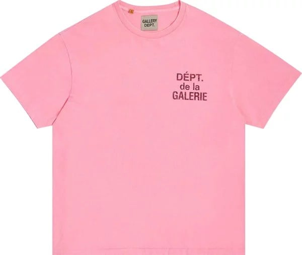 French T-shirt “Flo Pink” Gallery Dept., pink