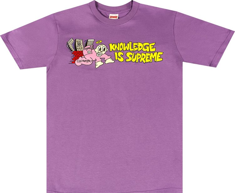 قميص Supreme Knowledge Tee "Purple"، أرجواني