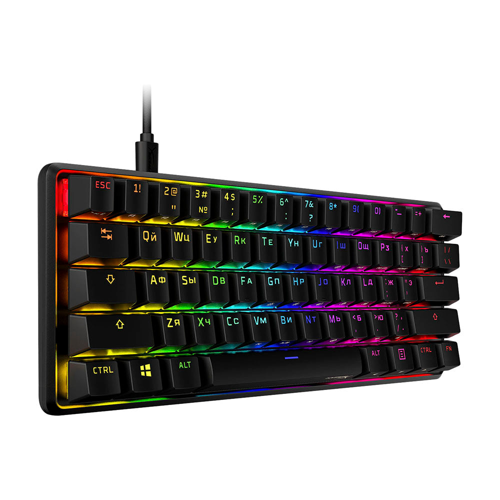 Gaming keyboard HyperX Alloy Origins 60 RGB, black, English layout