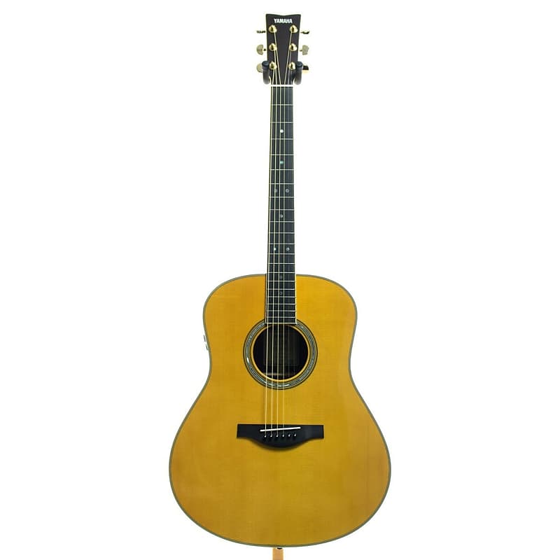 جيتار كهربائي صوتي من طراز Yamaha LL-TA Trans Acoustic Dreadnought مزود بصدى صدى وكورال - لون فينتيج جيتار كهربائي من طراز Yamaha LL-TA Trans Acoustic Dreadnought مزود بصدى صدى وكورال - لون فينتيج