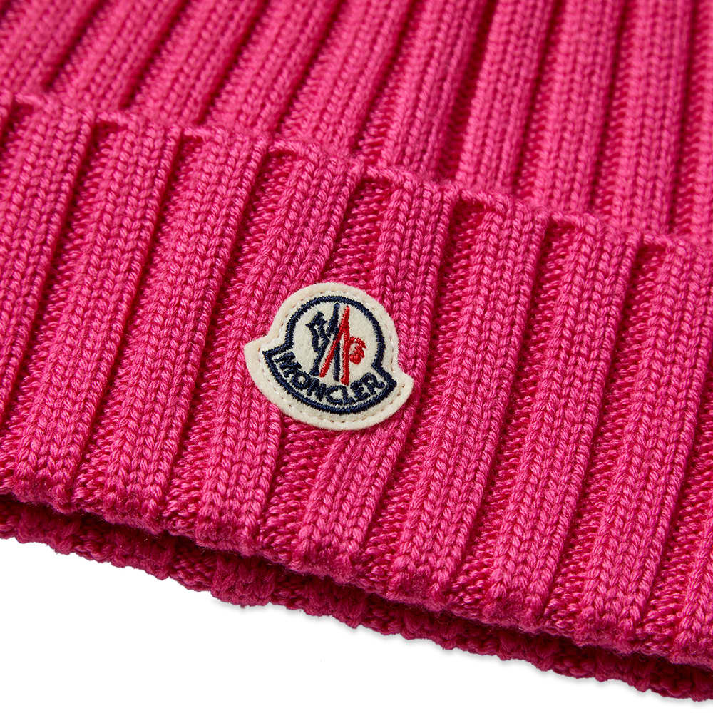 Moncler logo beanie