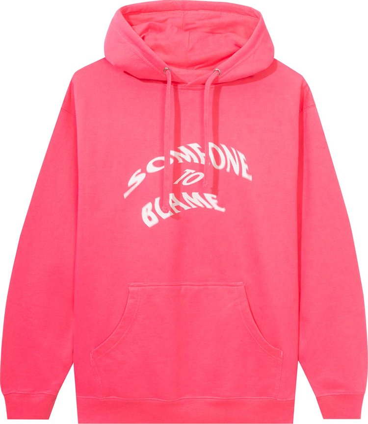 Anti Social Social Club Passing Fad Hoodie 'Pink', pink