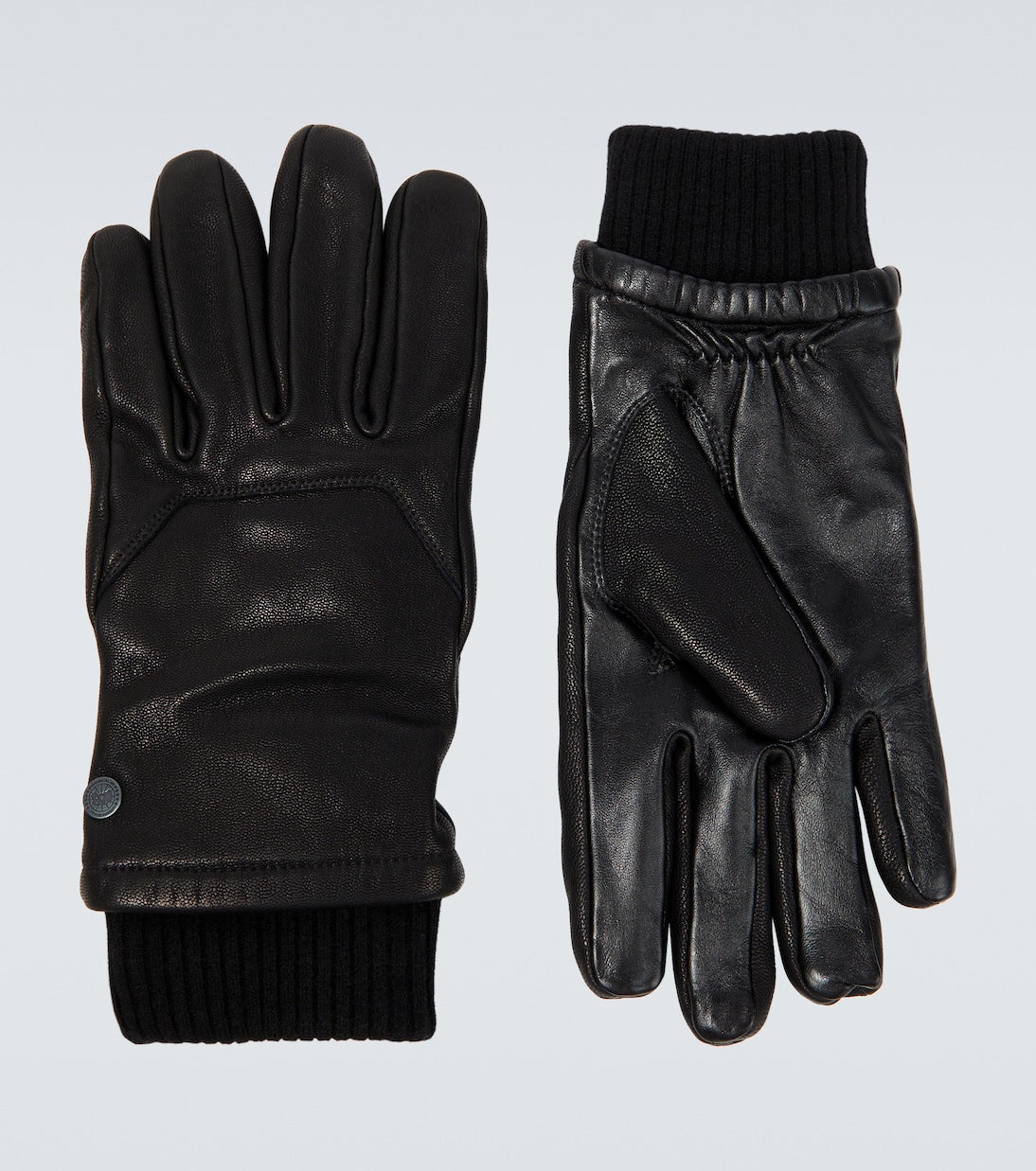 Workman Canada Goose leather gloves, black