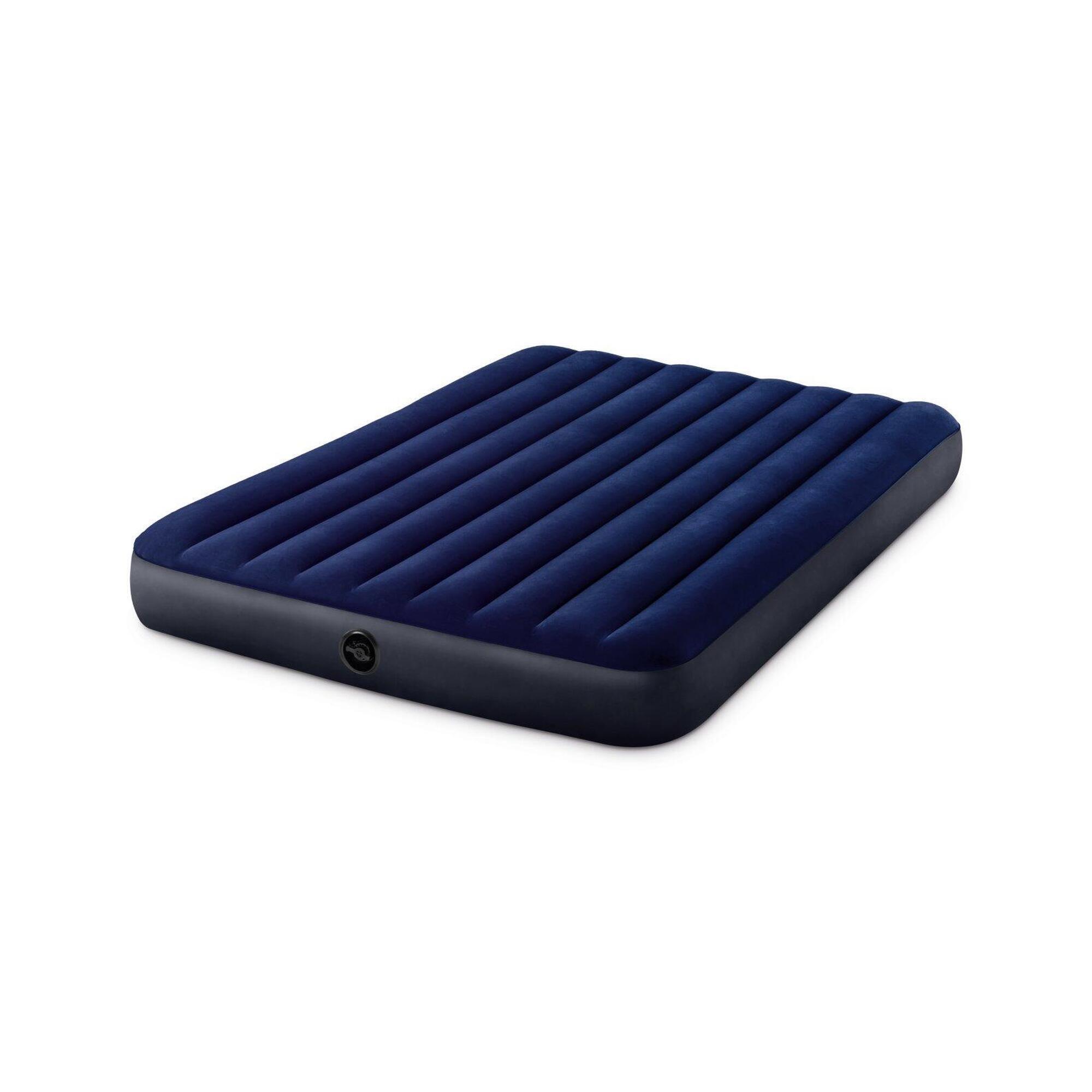 Air mattress Intex Classic Dura-beam double 203x152x22 cm pvc, dark blue