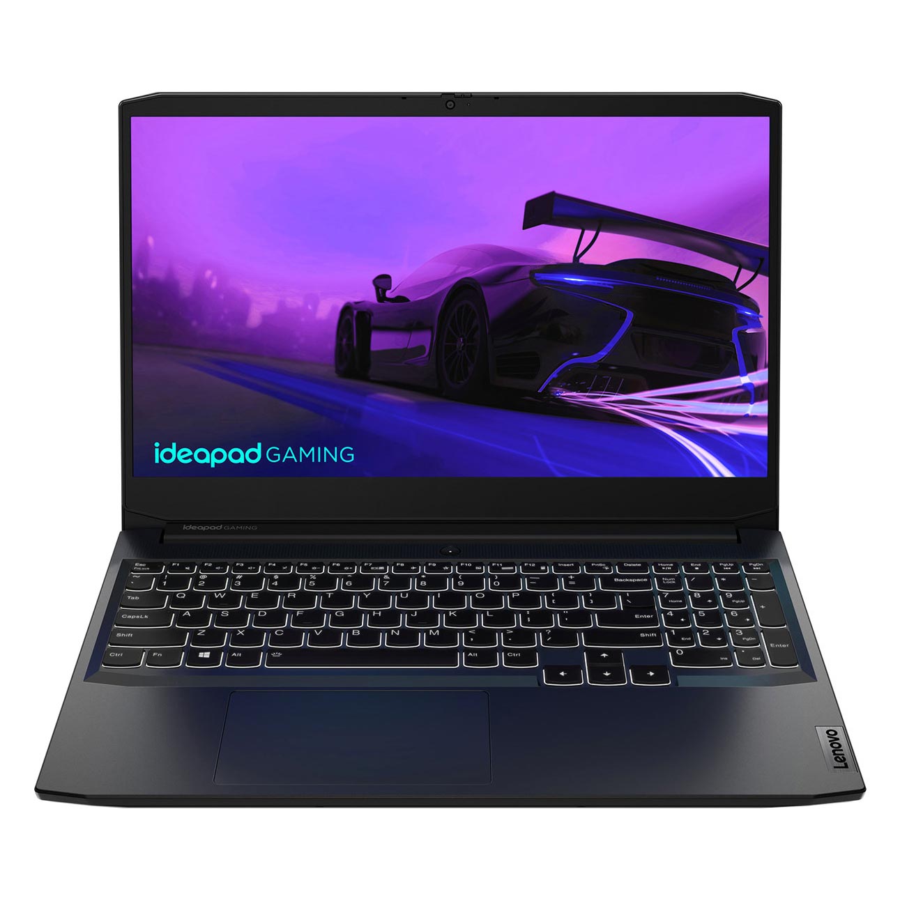 لابتوب ألعاب Lenovo IdeaPad Gaming 3 مقاس 15.6 بوصة، 8 جيجابايت/256 جيجابايت، أسود، لوحة مفاتيح إنجليزية