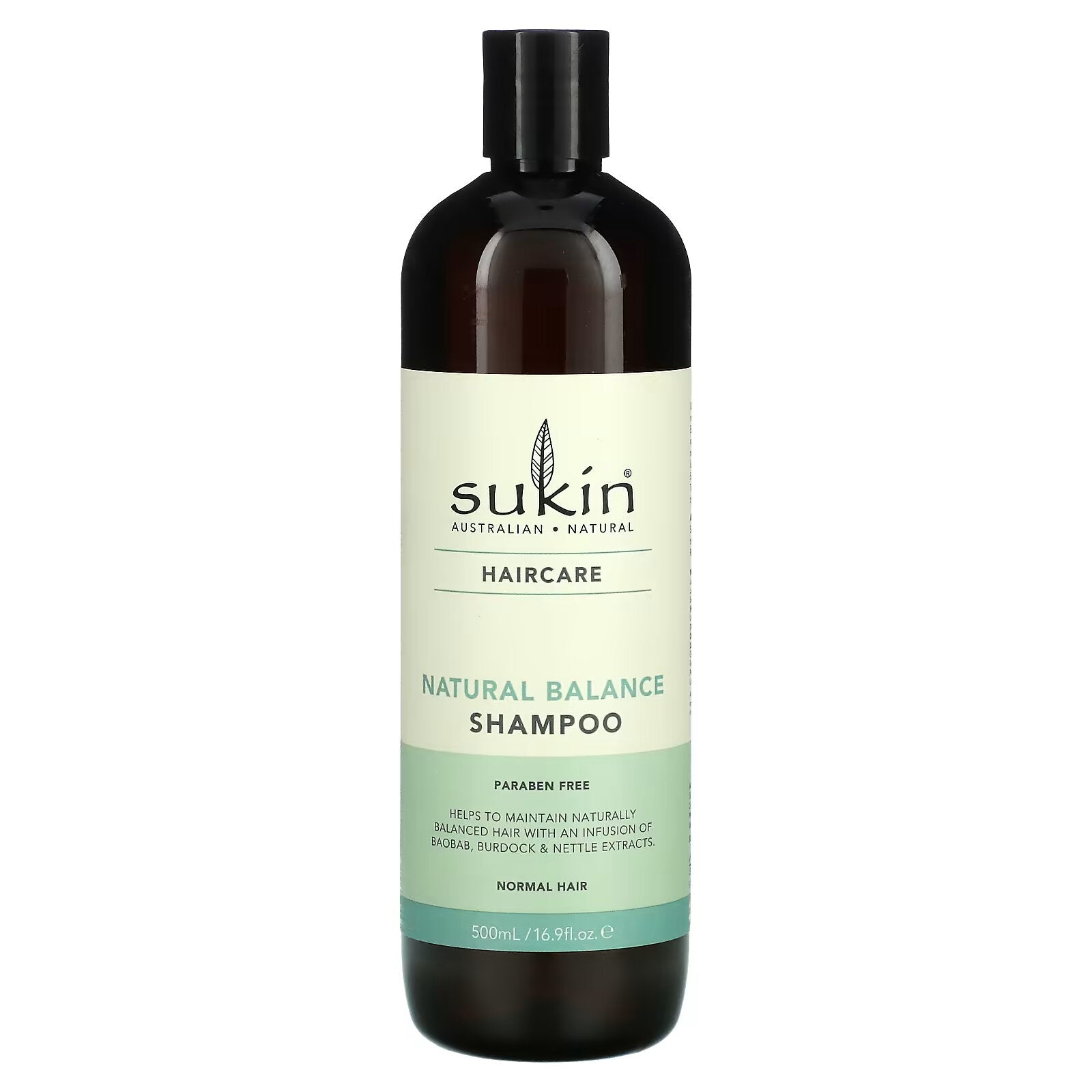 Sukin, Shampoo to restore natural balance, for normal hair 500 ml (16.9 fl oz)