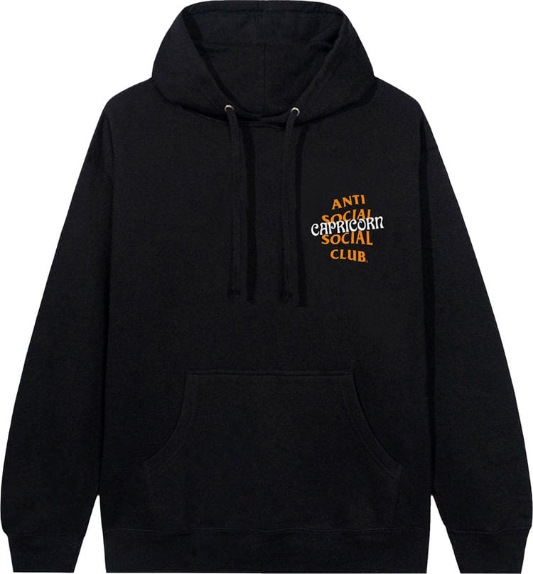 Anti Social Social Club Capricorn Hoodie 'Black'