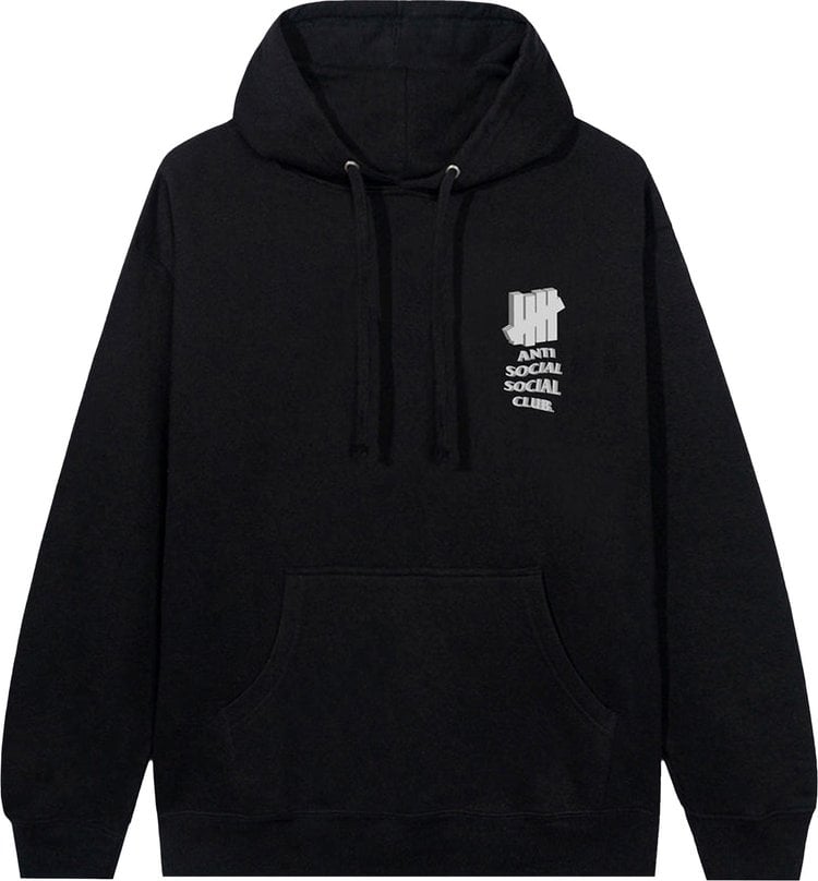 Anti Social Social Club 1st And La Brea Hoodie 'Black', black