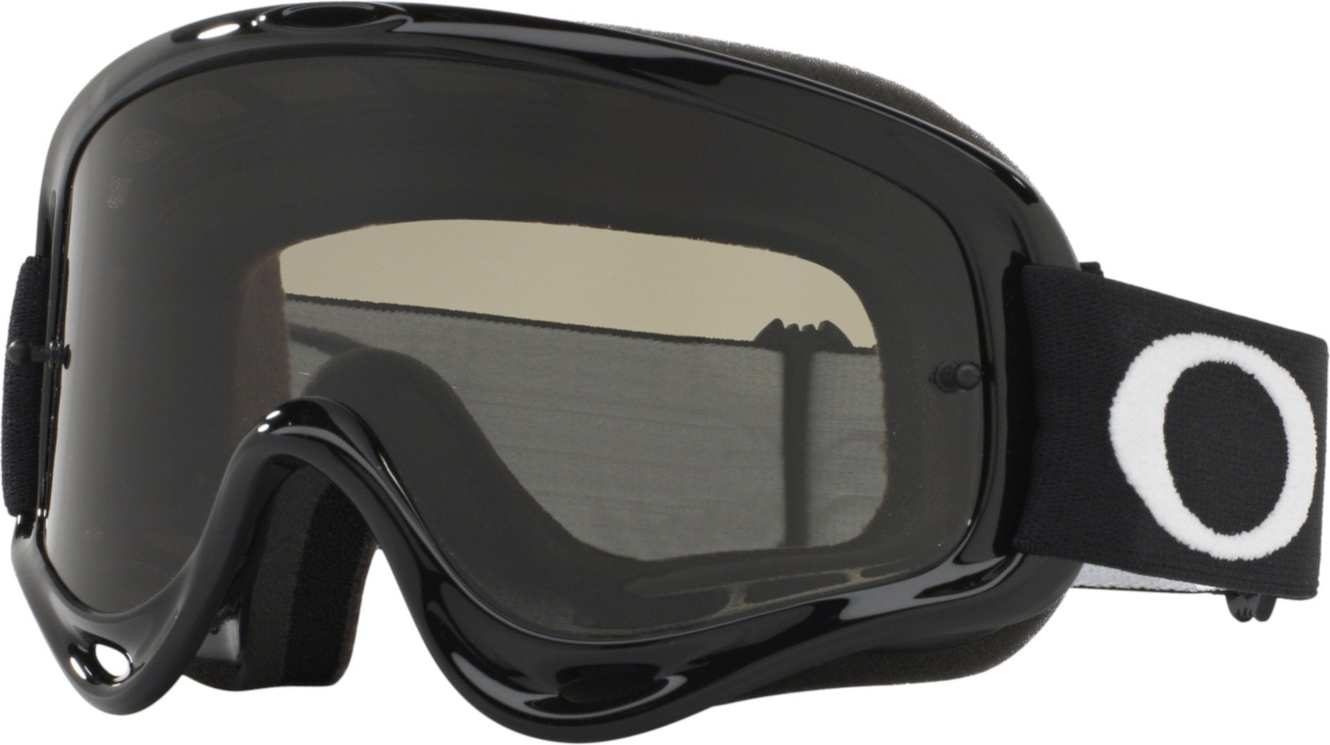 Oakley XS O-Frame Jet Black Youth Motocross Goggles, Black/Beige