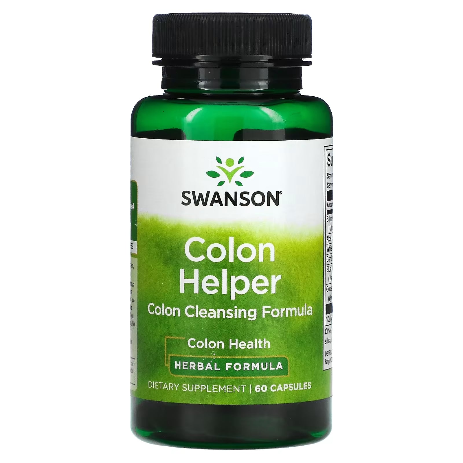 Swanson Colon Helper Colon Cleansing Formula, 60 capsules