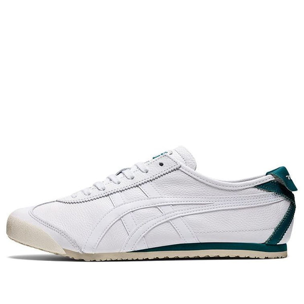 حذاء رياضي Onitsuka Tiger Mexico 66 'White Green'، باللون الأبيض