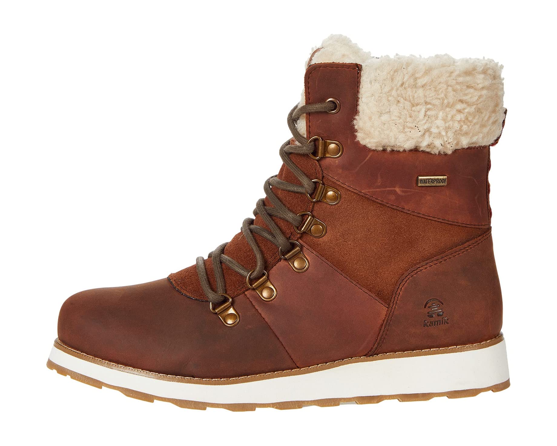 Ariel F Kamik boots, cognac