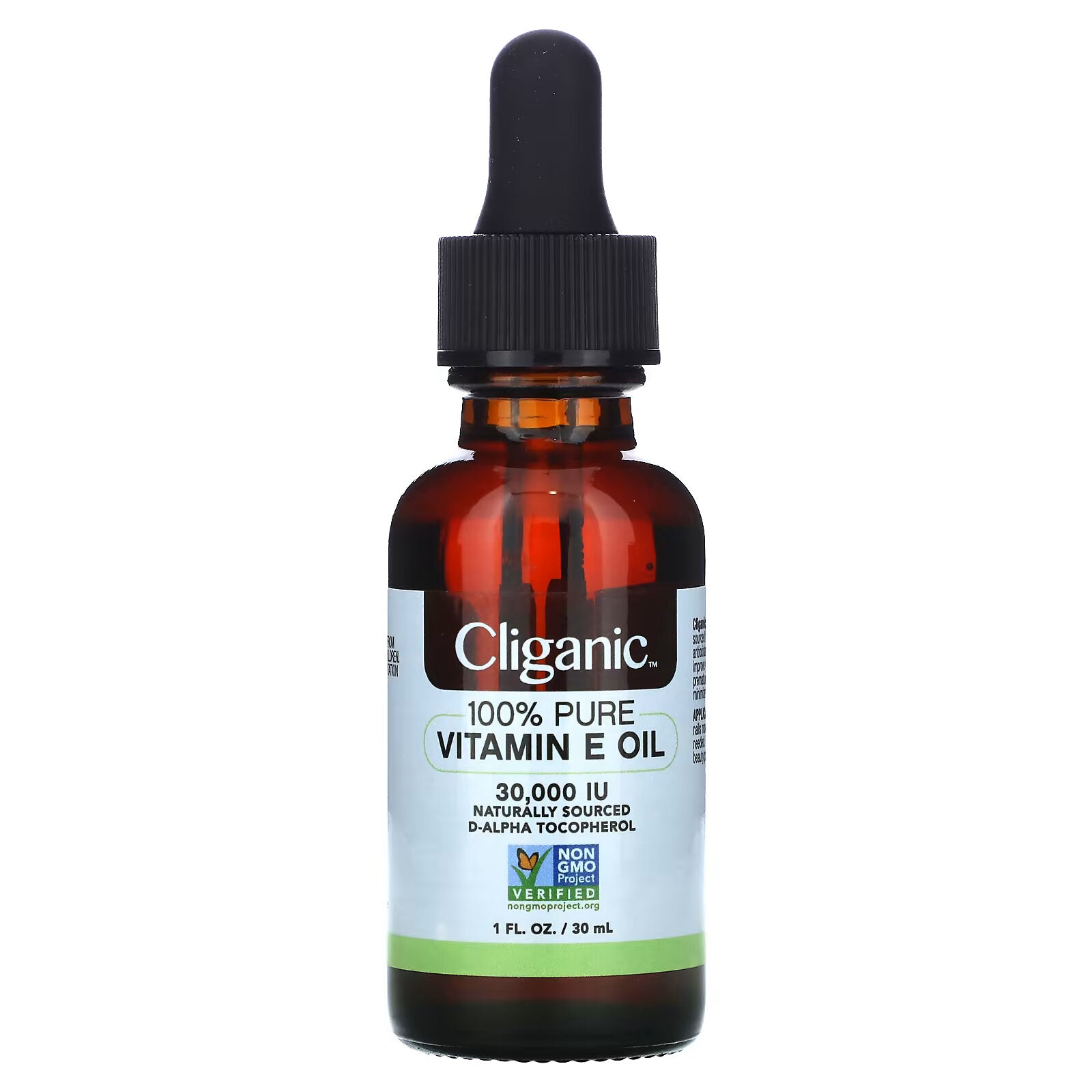 Vitamin E oil Cliganic 30,000 IU, 30 ml