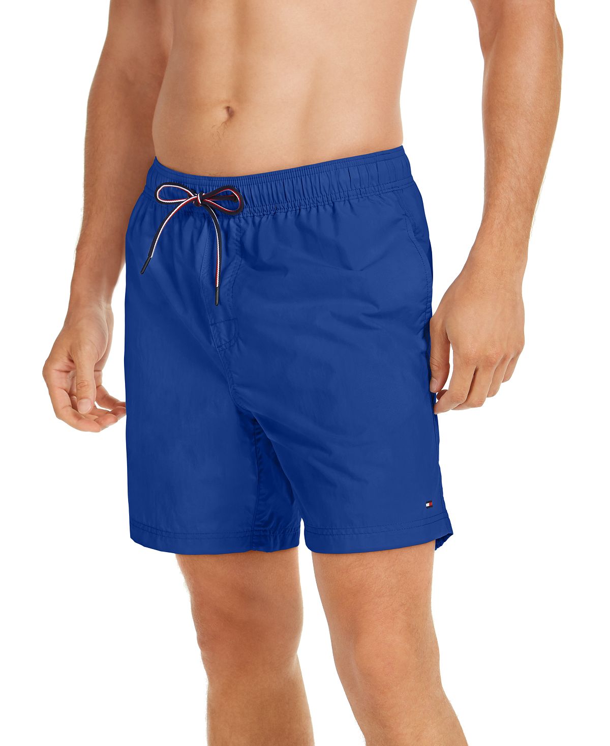 Tommy Hilfiger Men's Solid Drawstring Swim Briefs