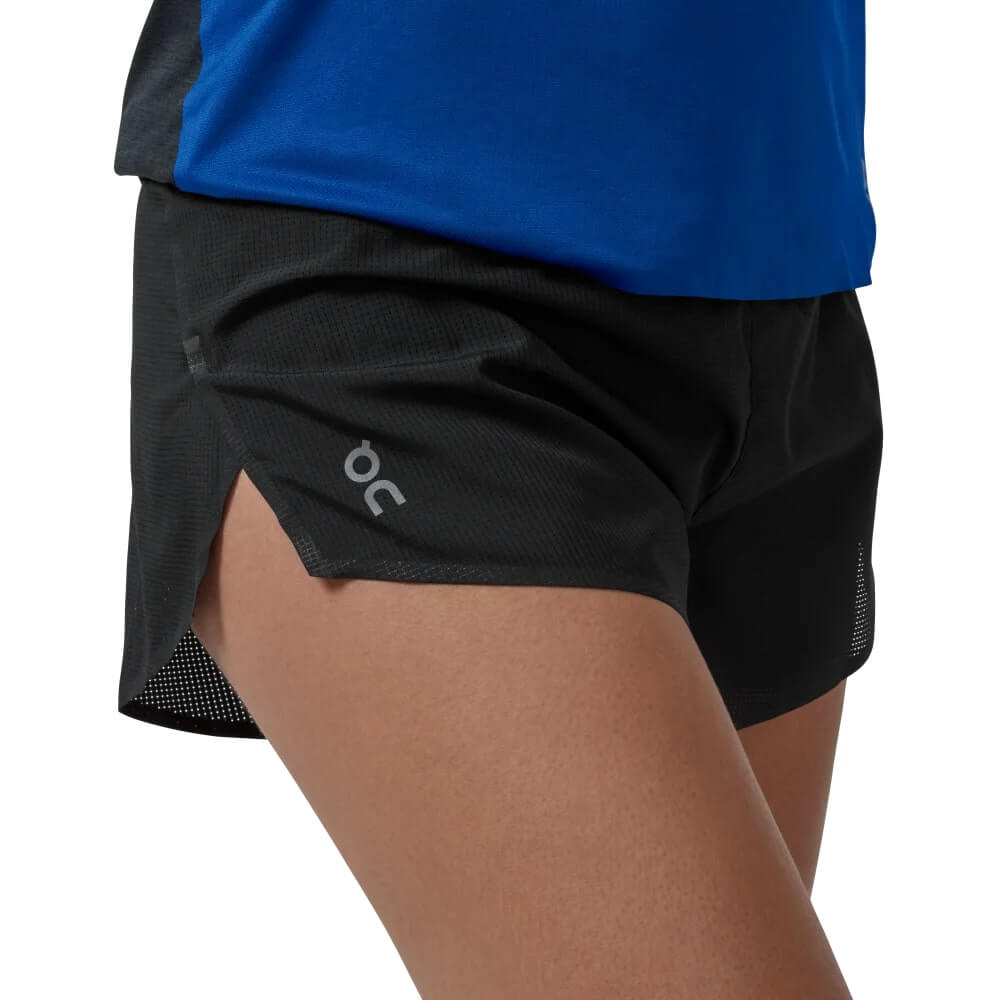 On Running Race shorts, black