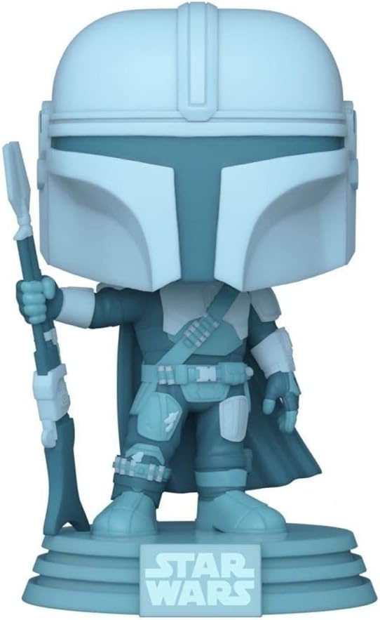 Funko Pop! Mandalorian Hologram (Star Wars) Funko Glow in The Dark Exclusive