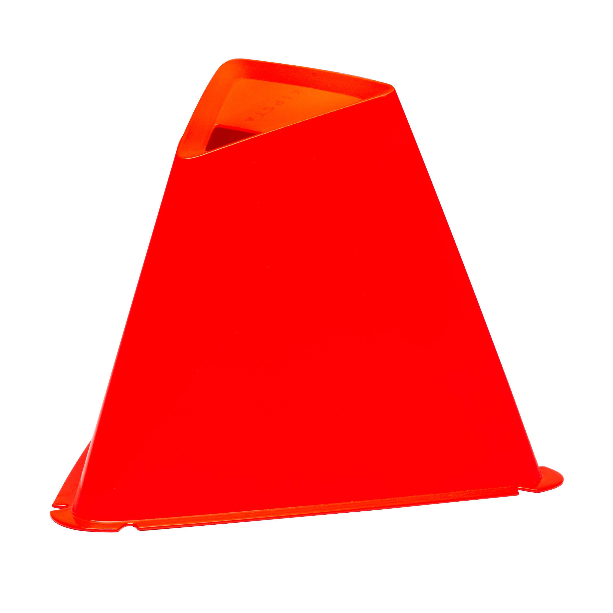 Training cones Essential 15 cm, set of 6 pcs. , orange KIPSTA neon red