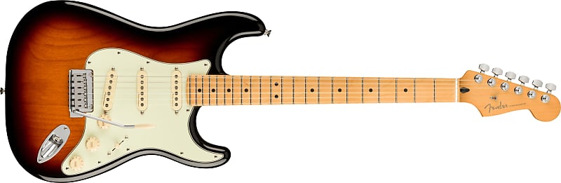 Fender Player Plus Stratocaster, Maple Neck, 3 Sunburst - MX22122815