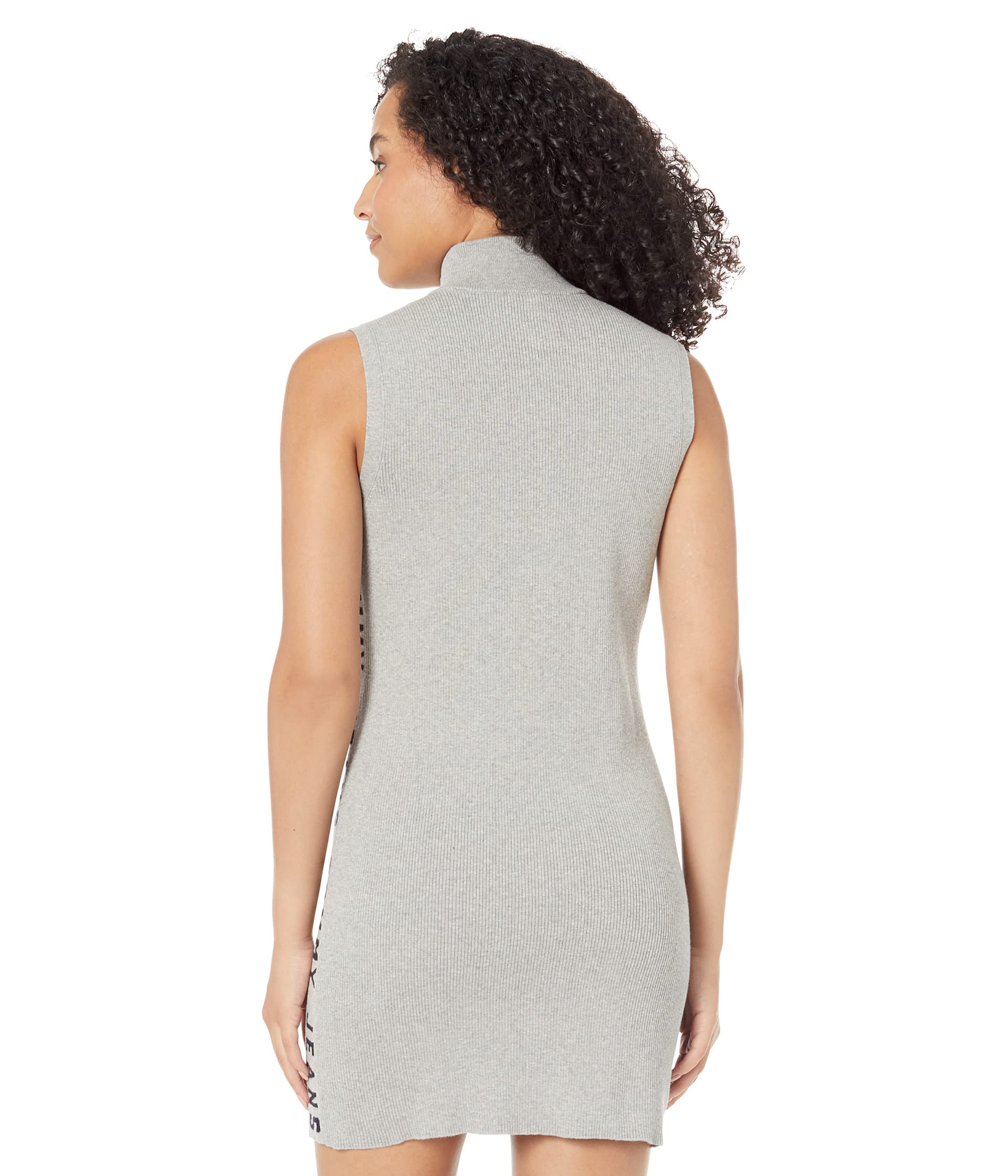 Tommy Jeans Dress, Sleeveless Zip Front Sweaterdress