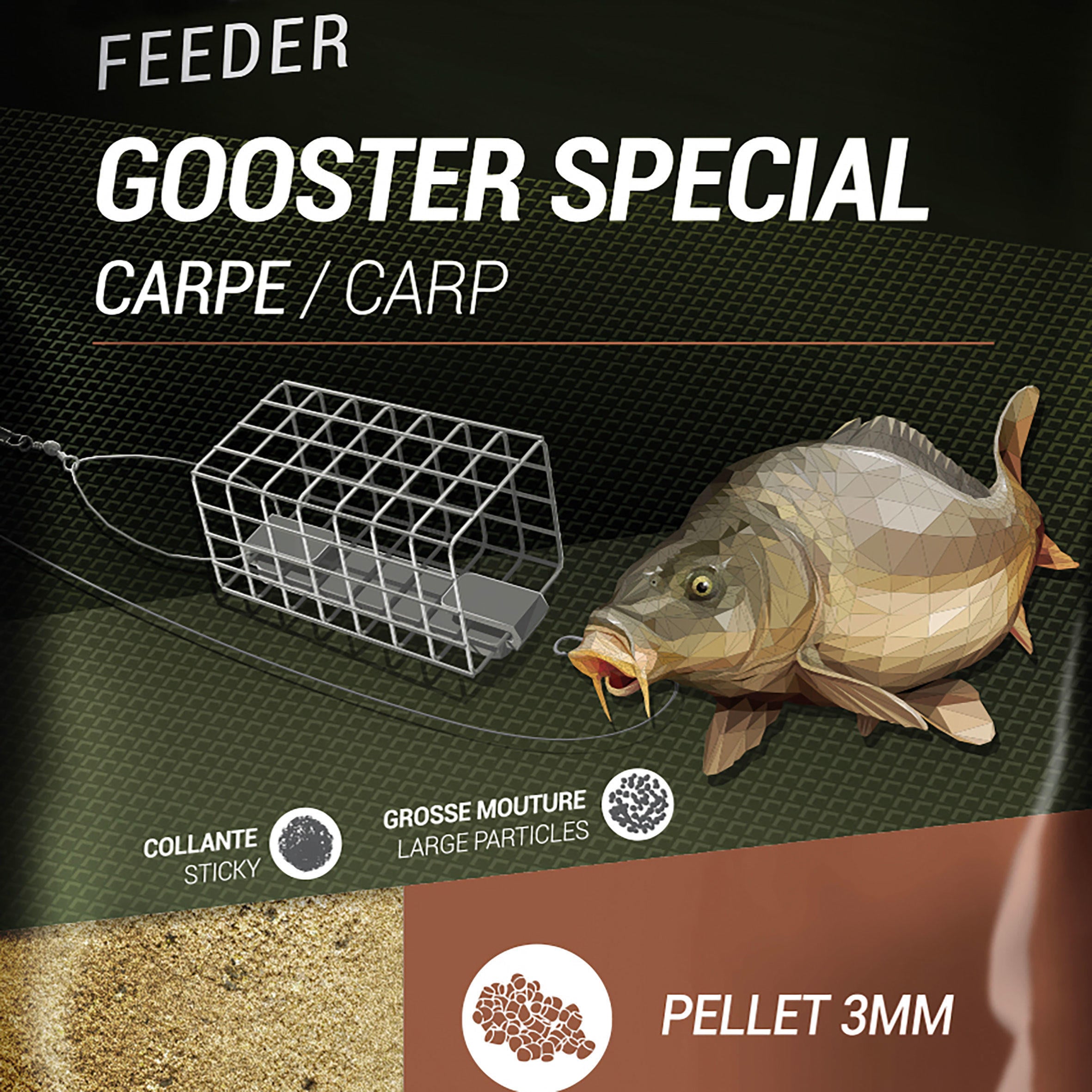 Groundbait Gooster Special Carp 1 kg CAPERLAN