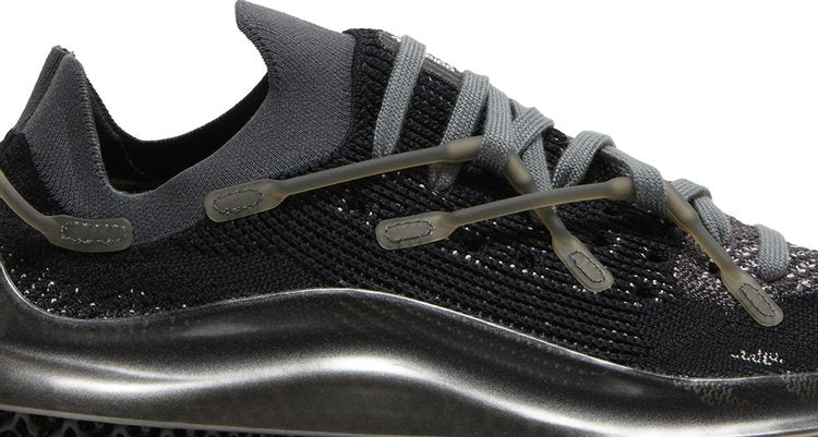 Adidas 4D Fusio 'Black Silver Metallic' sneakers, black