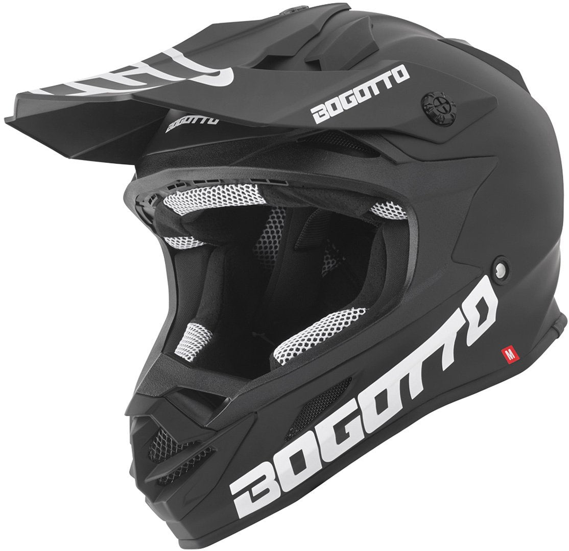 Bogotto V328 helmet with logo, black