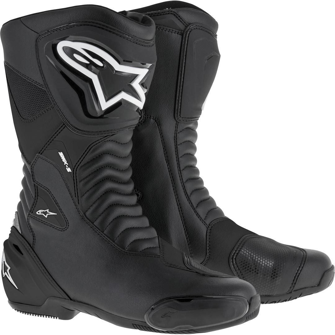 حذاء Alpinestars SMX S للدراجات النارية، أسود