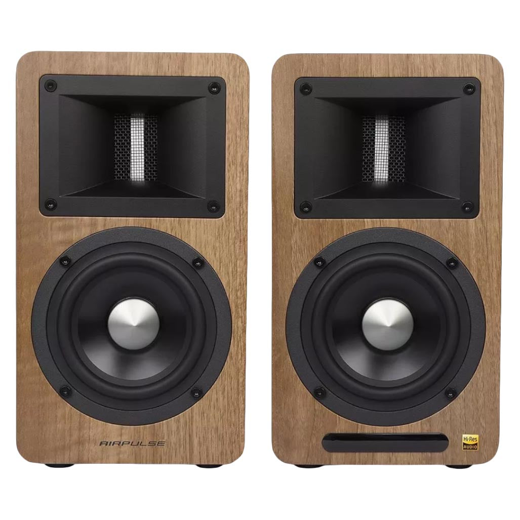 Bookshelf speakers Airpulse A80, 2 pcs, walnut