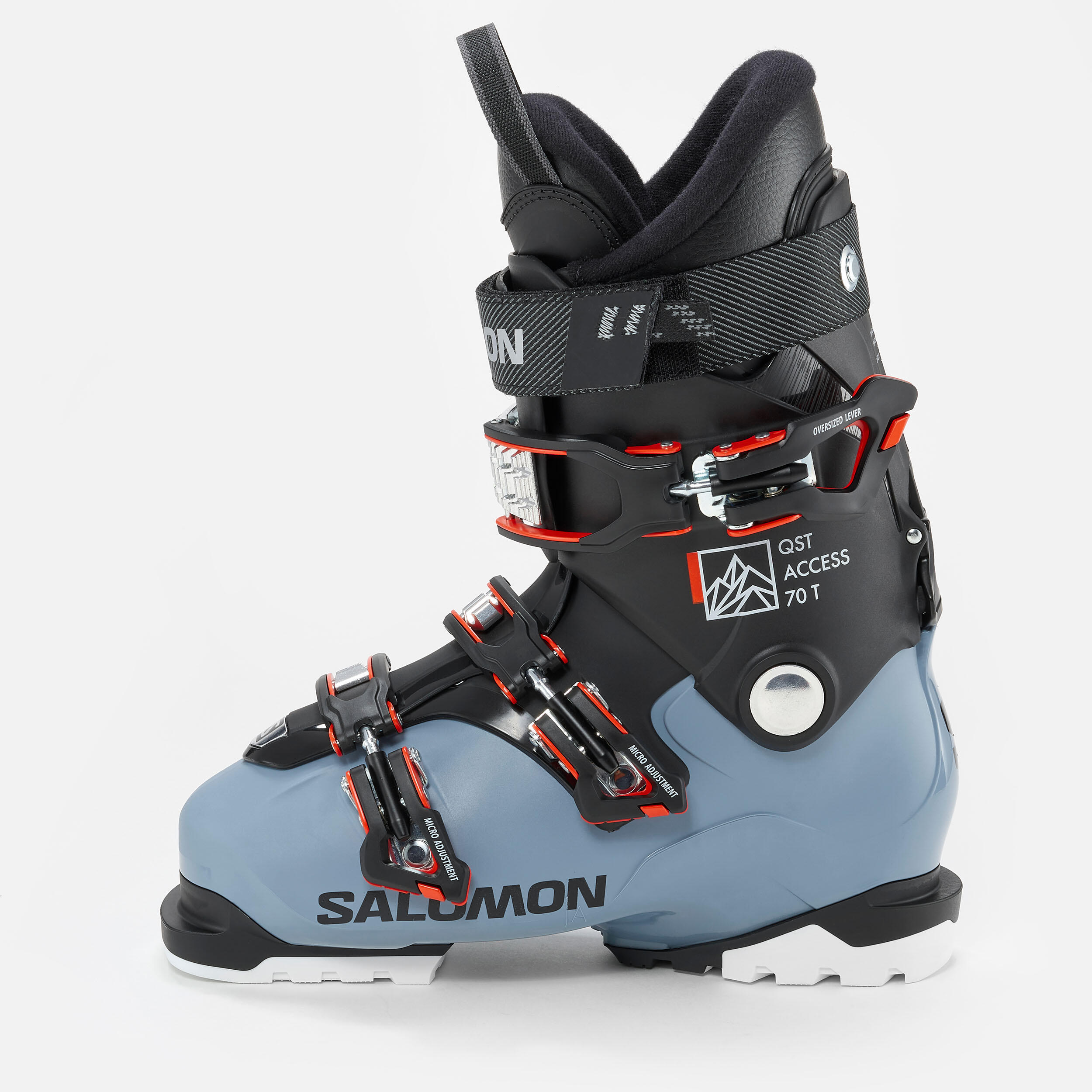 حذاء تزلج Salomon Quest Access 70T للأطفال، أزرق