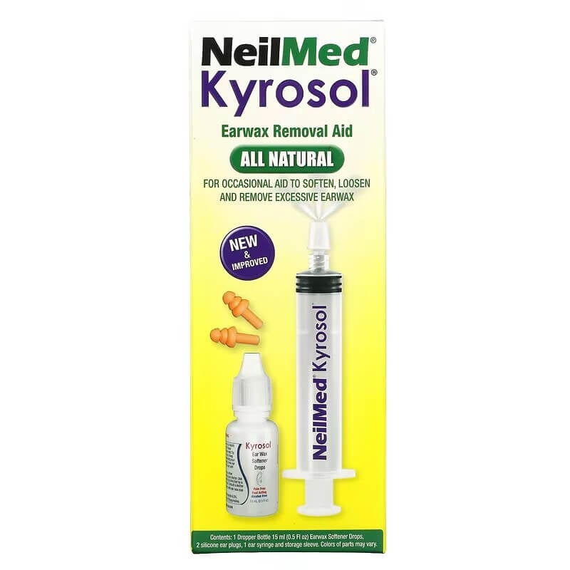 Squip NeilMed Kyrosol Earwax Remover, 5-Piece Set