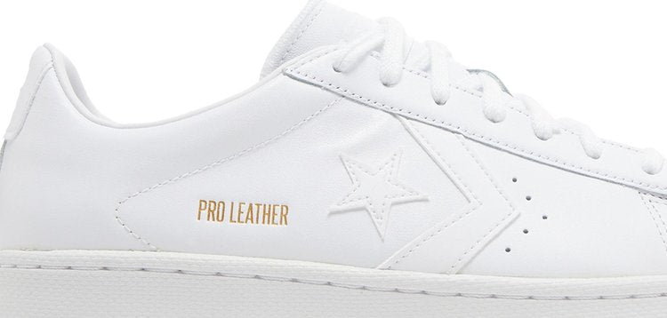 Converse Pro Leather Low Triple White Sneakers