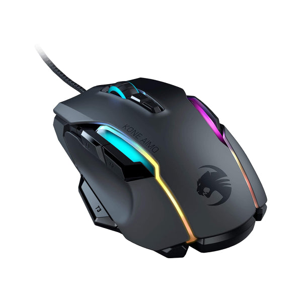 Wired gaming mouse Roccat Kone AIMO Remastered, black