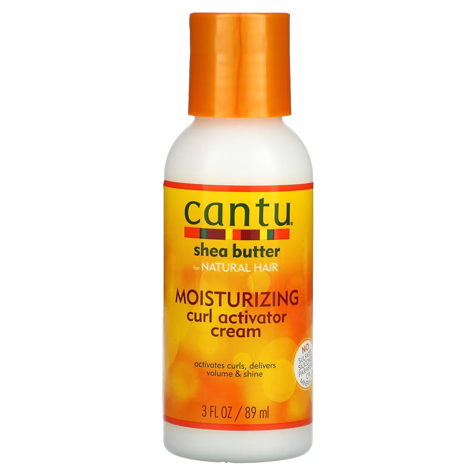 Cantu, Shea Butter for Natural Hair, Moisturizing Curl Activator Cream 89 ml (3 fl oz)