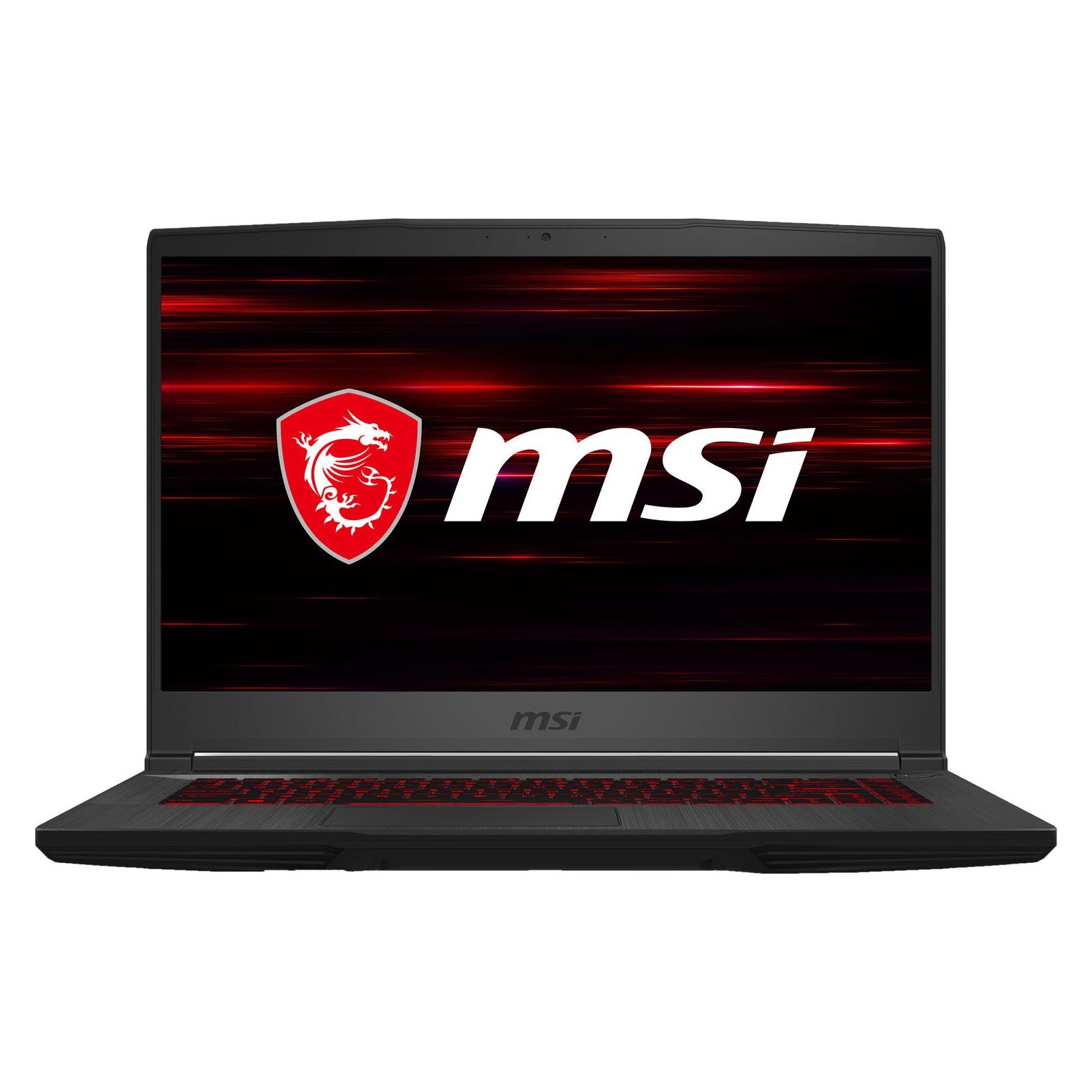 كمبيوتر محمول للألعاب MSI GF65 Thin، 15.6 بوصة، 16 جيجابايت/512 جيجابايت، i5-10500H، RTX 3060، أسود، لوحة مفاتيح إنجليزية