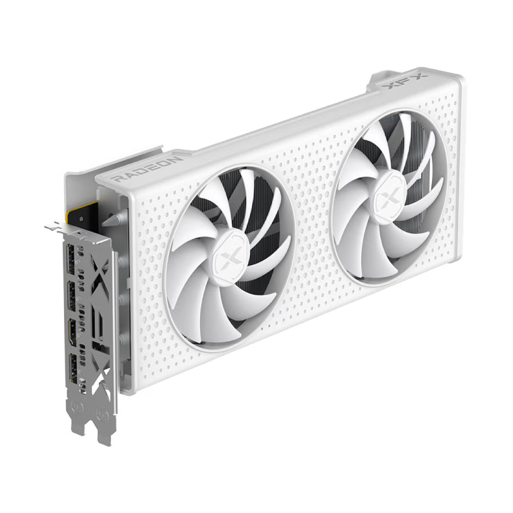 Video card XFX Radeon RX 6750 GRE Snow Wolf, 10 GB, white