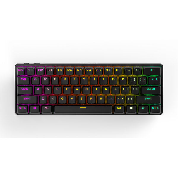 SteelSeries Apex Pro Mini Wireless Gaming Keyboard (60%), Black