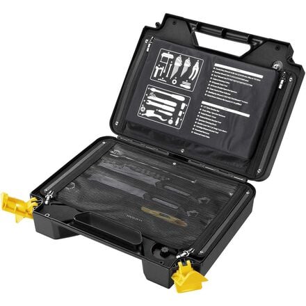 PrepBox tool set, 36 pieces Topeak, black